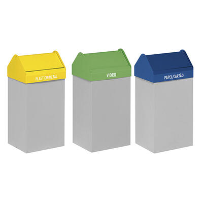 Papelera Exterior Media Luna 50L